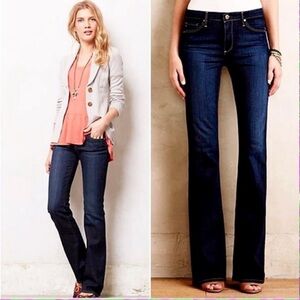 AG Adriano Goldschmied The Angel Dark Indigo Bootcut Jeans